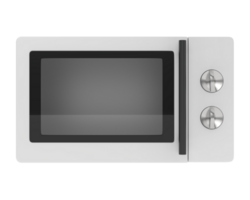 Microwave isolated on background. 3d rendering - illustration png