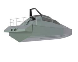 speedboot geïsoleerd Aan achtergrond. 3d renderen - illustratie png