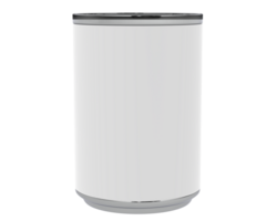 Soup can isolated on background. 3d rendering - illustration png