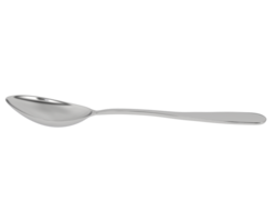 Spoon isolated on background. 3d rendering - illustration png