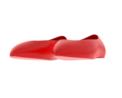 ballet schoenen geïsoleerd Aan achtergrond. 3d renderen - illustratie png