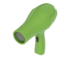 Hairdryer isolated on background. 3d rendering - illustration png