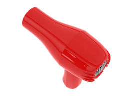 Hairdryer isolated on background. 3d rendering - illustration png