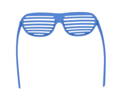 fiesta lentes aislado en antecedentes. 3d representación - ilustración png