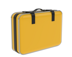 Suitcase isolated on background. 3d rendering - illustration png