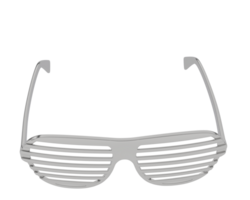 fiesta lentes aislado en antecedentes. 3d representación - ilustración png