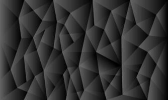 Abstract black geometric mosaic background. illustration vector