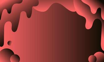 abstract background with flowing drops vector