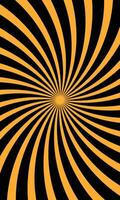 Radial stripes retro sunshine wallpaper vector