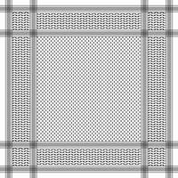 Keffiyeh scarf fabric pattern background vector