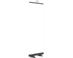 Screen vertical stand isolated on background. 3d rendering - illustration png