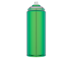 Spray can isolated on background. 3d rendering - illustration png