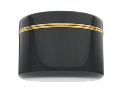 Cream jar isolated on background. 3d rendering - illustration png