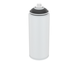 Spray can isolated on background. 3d rendering - illustration png