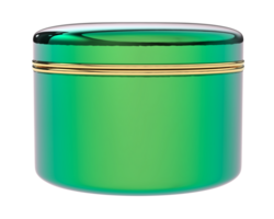 crème pot isolé sur Contexte. 3d le rendu - illustration png