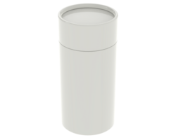 crema vaso isolato su sfondo. 3d interpretazione - illustrazione png