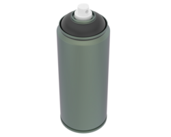 Spray can isolated on background. 3d rendering - illustration png