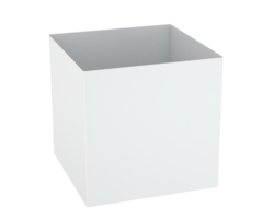 POS store boxes isolated on background. 3d rendering - illustration png