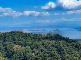 Taal Volcano in the Island in the Philippines photo