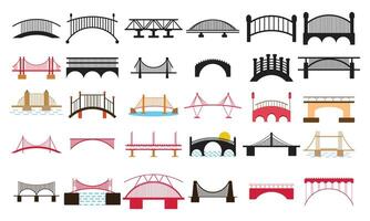 Bridge Design Collection. vector