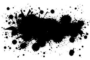 Ink Splatter Paint Abstract Blot and Splash with Drop's. Abstract Grunge Texture. vector