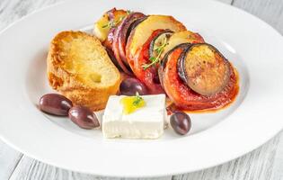 Briam Greek Vegetable Bake photo