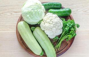 Green hypoallergenic vegetables photo