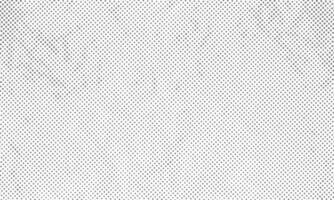 Halftone Pattern Realistic Crumpled Paper Texture Retro Vintage Print Transparent Background vector