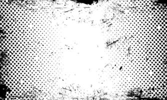 Abstract Grunge Dotted Halftone Gritty Dirty Retro Paper Print Smear Texture Filter vector