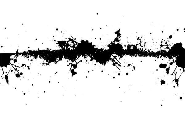 Urban Graffiti Paint Splashes and Ink Stains on Dirty Background.