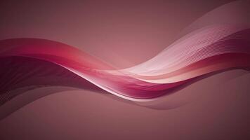 Pink red modern abstract digital geometric gradient background luxury silk wave cloth pastel color fabric Wavy liquid fluid texture 3D animation motion fluttering material wallpaper advertising design video