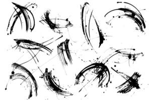 Sketchy Scribbles A Diverse Collection for Creative Designs. Ink Scratch. vector