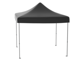 plein Promotie tent geïsoleerd Aan achtergrond. 3d renderen - illustratie png