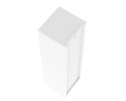 Single Wein Box isoliert auf Hintergrund. 3d Rendern - - Illustration png