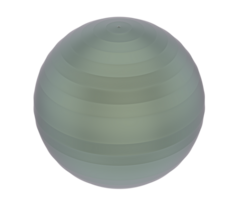 Stabilität Ball isoliert auf Hintergrund. 3d Rendern - - Illustration png