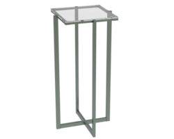 Thin display pedestal isolated on background. 3d rendering - illustration png