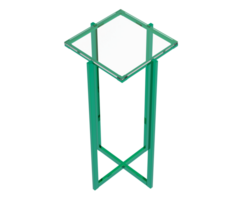 Thin display pedestal isolated on background. 3d rendering - illustration png
