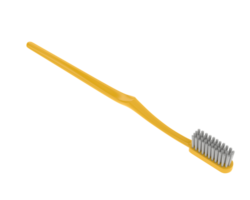 Toothbrush isolated on background. 3d rendering - illustration png