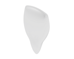 dente isolato su sfondo. 3d interpretazione - illustrazione png