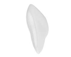 dente isolato su sfondo. 3d interpretazione - illustrazione png