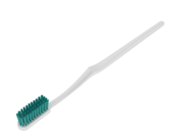 cepillo de dientes aislado en antecedentes. 3d representación - ilustración png