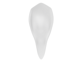 dente isolato su sfondo. 3d interpretazione - illustrazione png