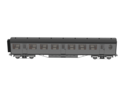 train wagon isolé sur Contexte. 3d le rendu - illustration png