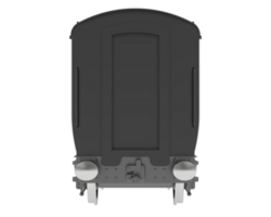 treno carro isolato su sfondo. 3d interpretazione - illustrazione png