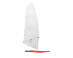 Windsurfing tablero aislado en antecedentes. 3d representación - ilustración png