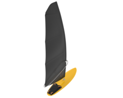 Windsurfing board isolated on background. 3d rendering - illustration png