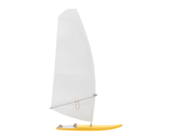 Windsurfing board isolated on background. 3d rendering - illustration png