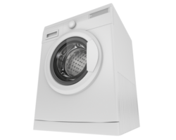 het wassen machine geïsoleerd Aan achtergrond. 3d renderen - illustratie png