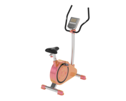 Fitnessstudio Fahrrad isoliert auf Hintergrund. 3d Rendern - - Illustration png