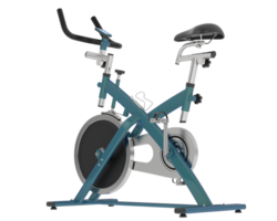 Fitnessstudio Fahrrad isoliert auf Hintergrund. 3d Rendern - - Illustration png